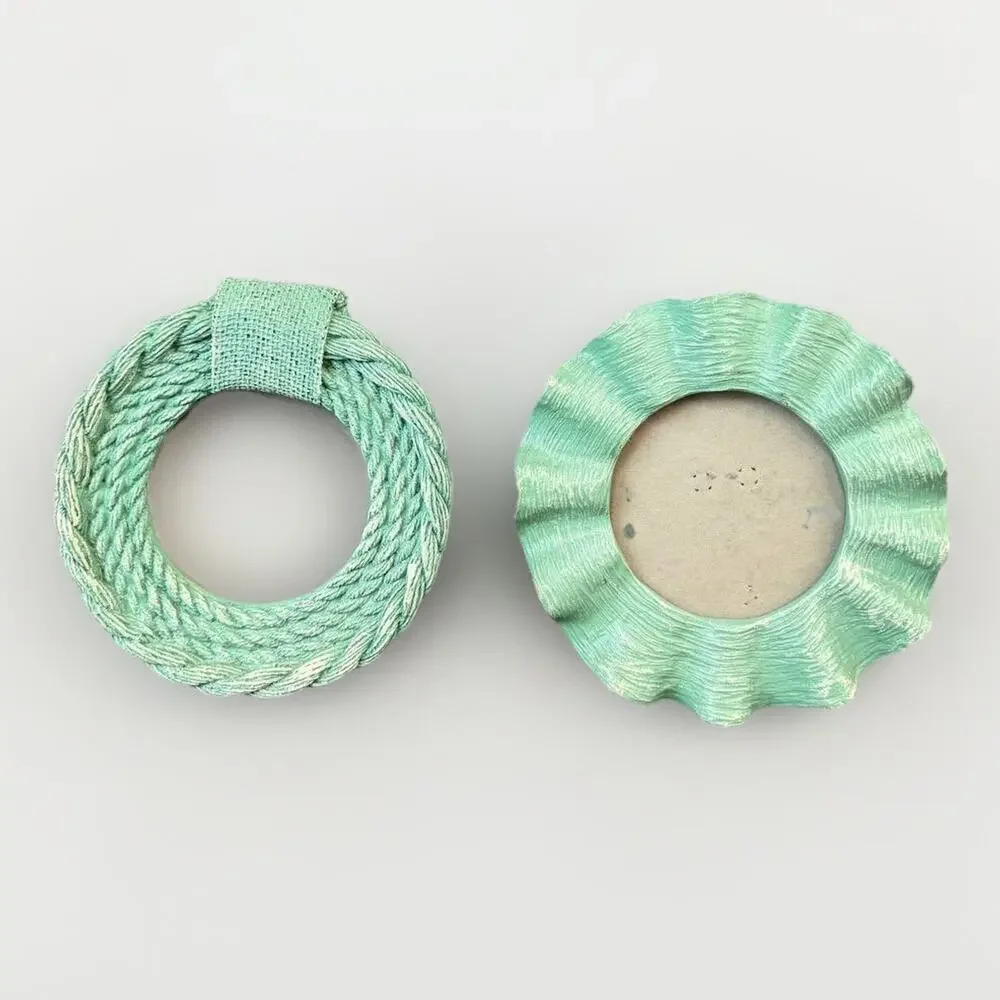 Azzure Home Mint Green Photo Frames Lot of 2 Tabletop Easel Back Used